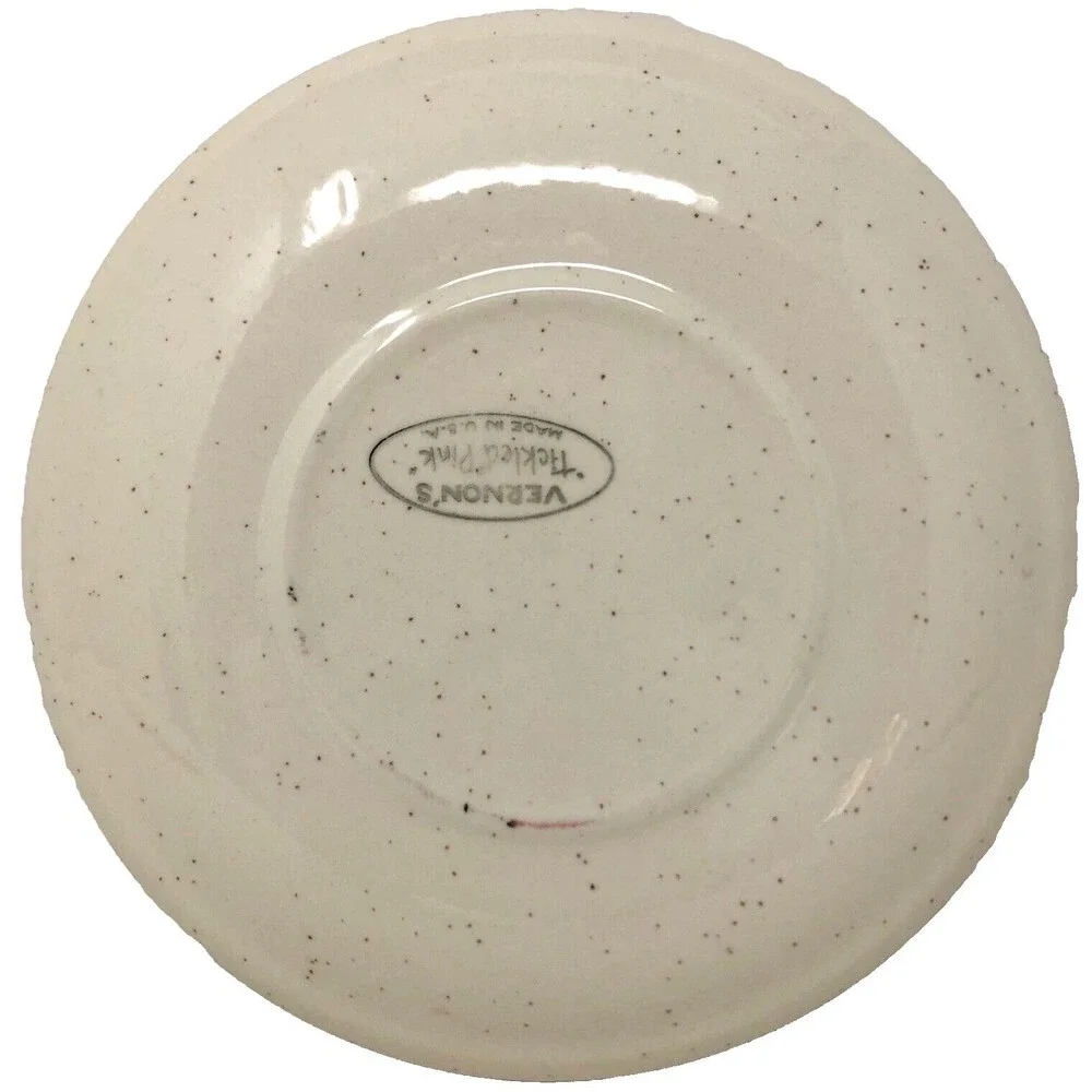 Metlox Vernon Ware Tickled Pink 6